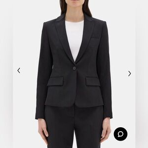 Theory Slim Fit Black Blazer